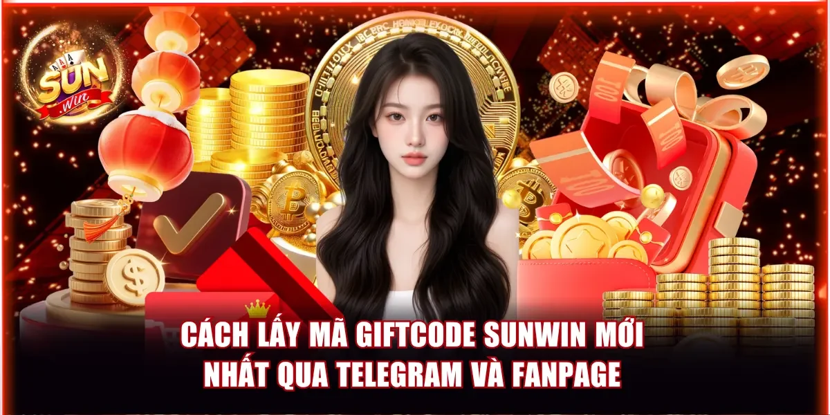 Cách lấy mã Giftcode Sunwin mới nhất qua Telegram và fanpage