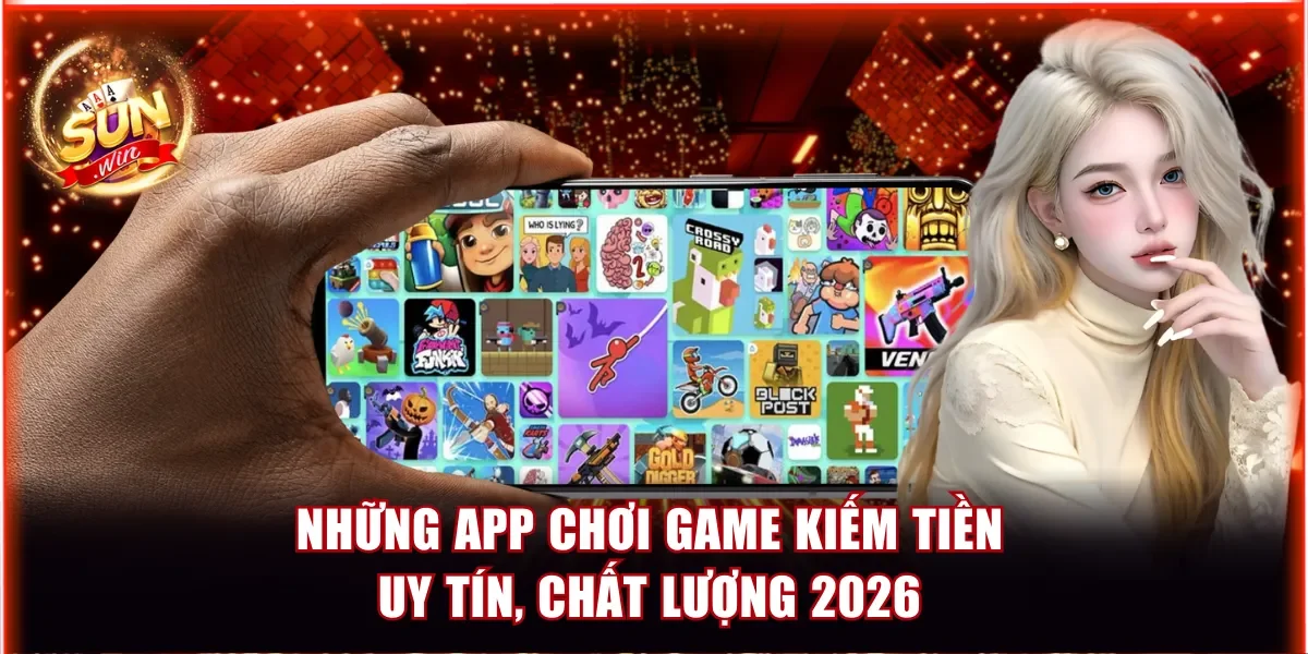 app chơi game kiếm tiền