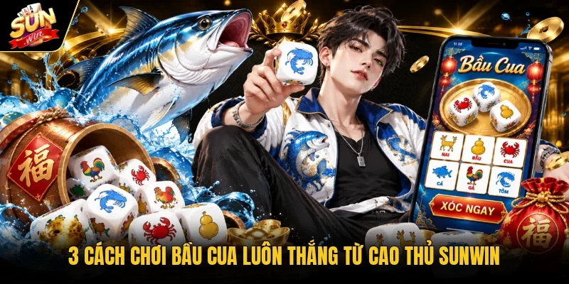 Cách Chơi Bầu Cua Luôn Thắng - Bí Quyết Đọc Thế Trận 3 3 cách chơi bầu cua luôn thắng từ cao thủ Sunwin